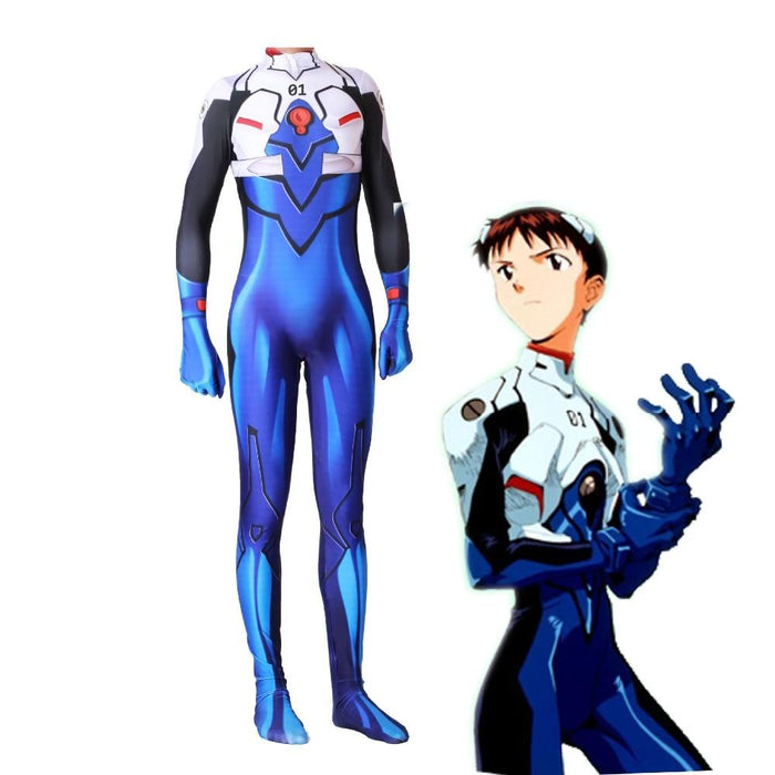 Evangelion Ikari Shinji cosplay costume. - Adilsons