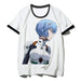 Evangelion O-Neck streetwear T-shirt. - Adilsons