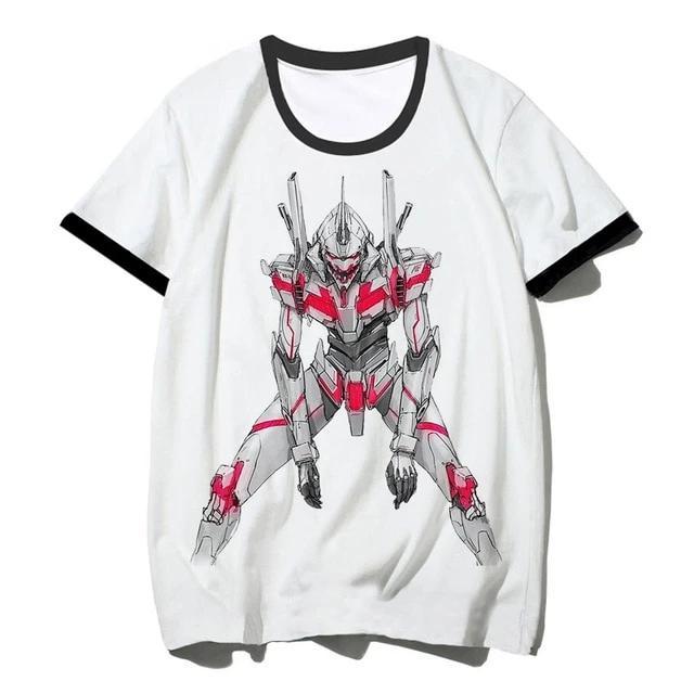 Evangelion O-Neck streetwear T-shirt. - Adilsons