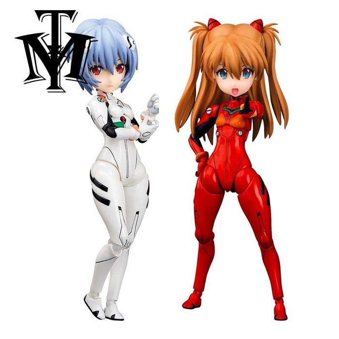 Evangelion Rei Ayanami Asuka Langley Soryu action figure. - Adilsons