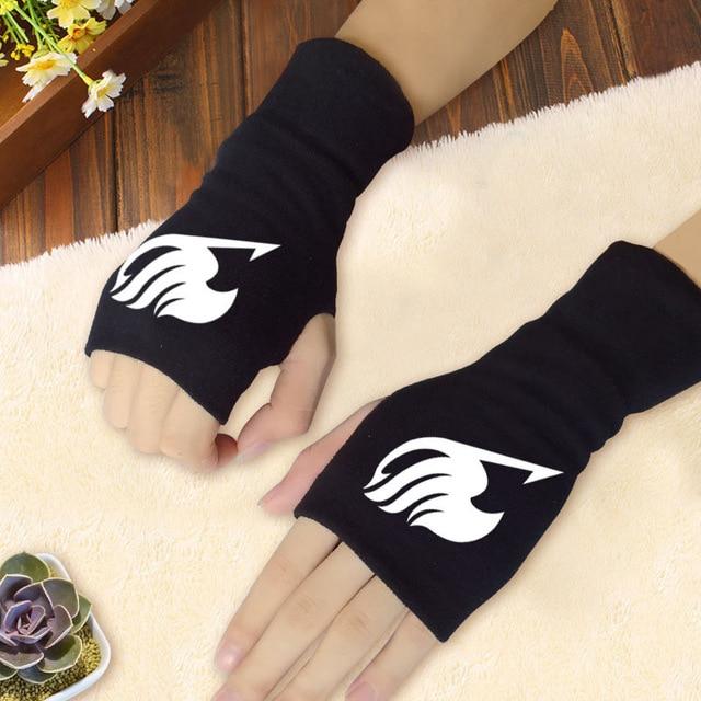 Fairy Tail: Guild logo fingerless warm mittens - Adilsons
