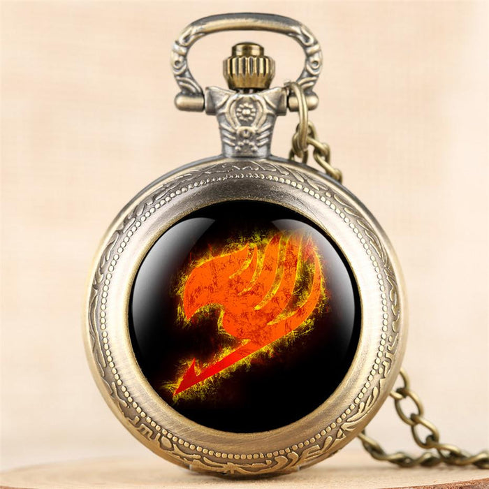 Fairy Tail Logo Pocket Watch - Adilsons