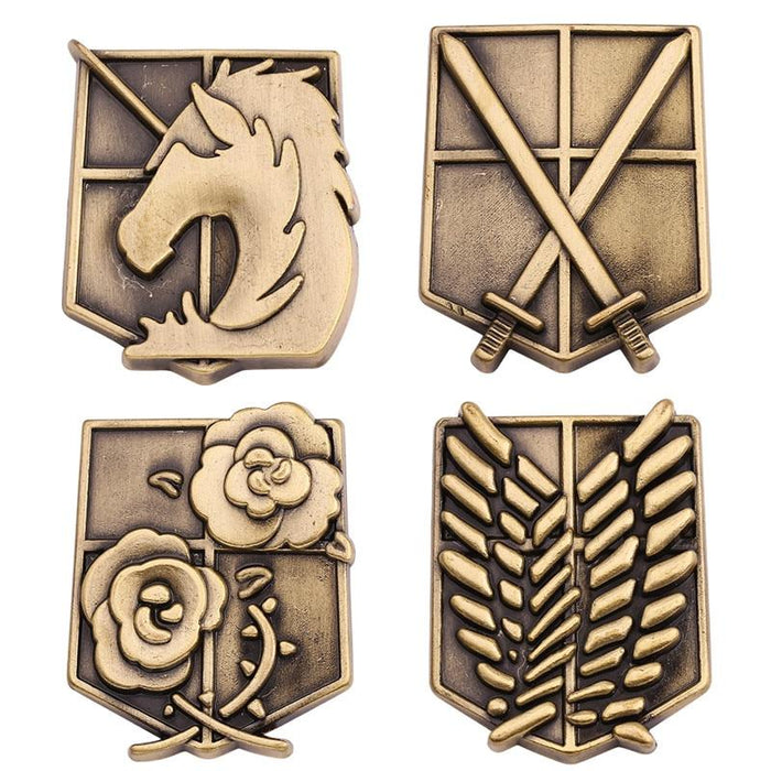 Fashion brooches are made from the finest materials in the power of anime. - Adilsons