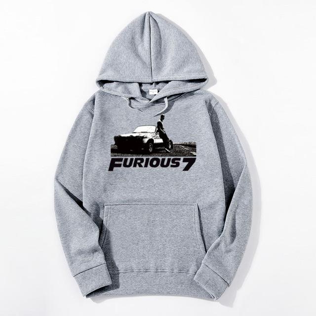 Fast and Furious casual cotton hoodies. - Adilsons