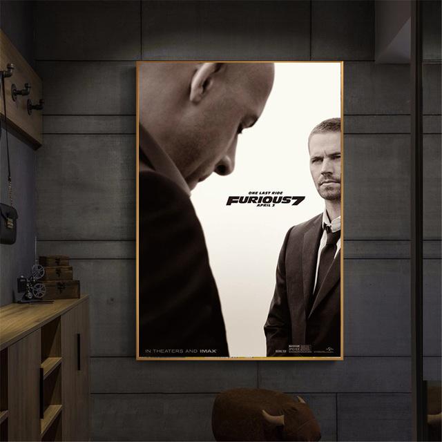 Fast and Furious posters for home decor. - Adilsons