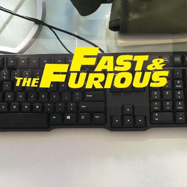 Fa9 Sticker Fast and Furious sticker vinyl. — Adilsons