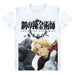 Fullmetal Alchemist 3D Japanese print T-Shirt. - Adilsons