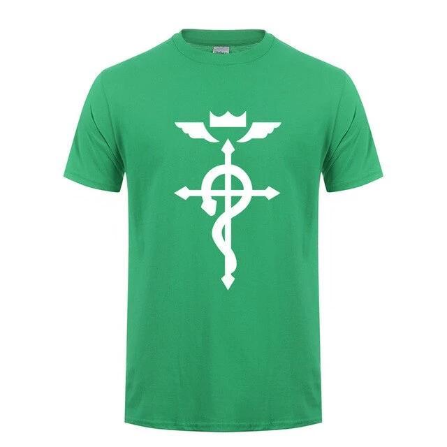 Fullmetal Alchemist fashion cotton T-shirt. - Adilsons
