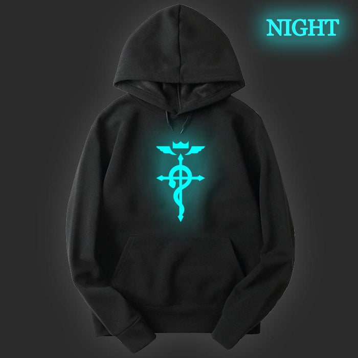 Fullmetal Alchemist long sleeve casual hoodies. - Adilsons