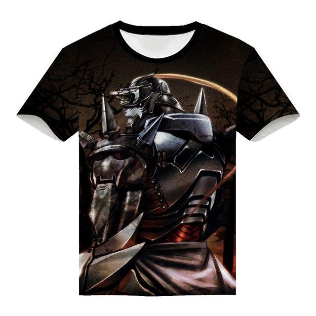 Fullmetal Alchemist Steel Edward Alphonse T-Shirt. - Adilsons
