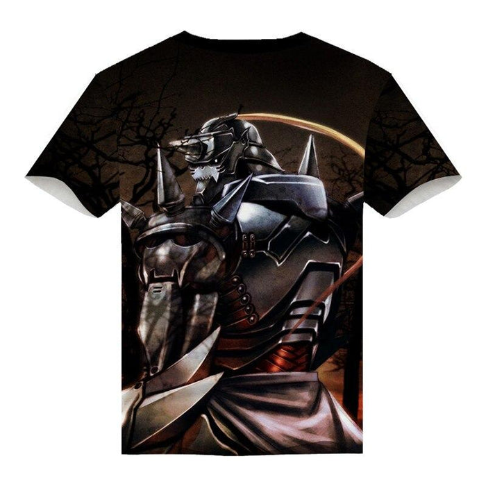 Fullmetal Alchemist Steel Edward Alphonse T-Shirt. - Adilsons