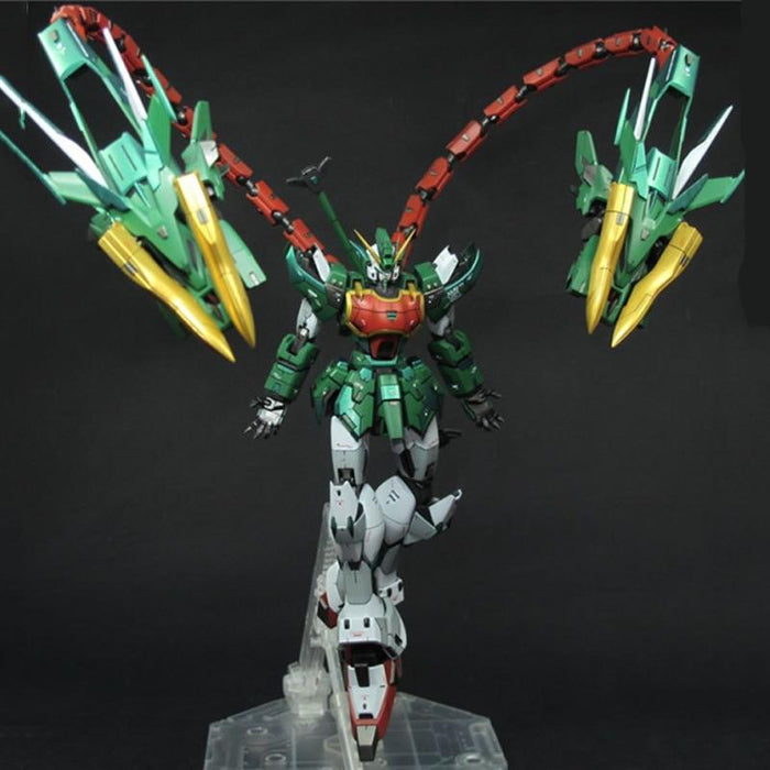 Green two-headed dragon Ultron Gundam. - Adilsons