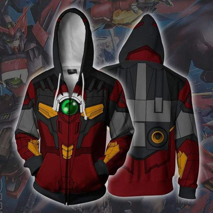 GUNDAM style hoodies with hood. - Adilsons