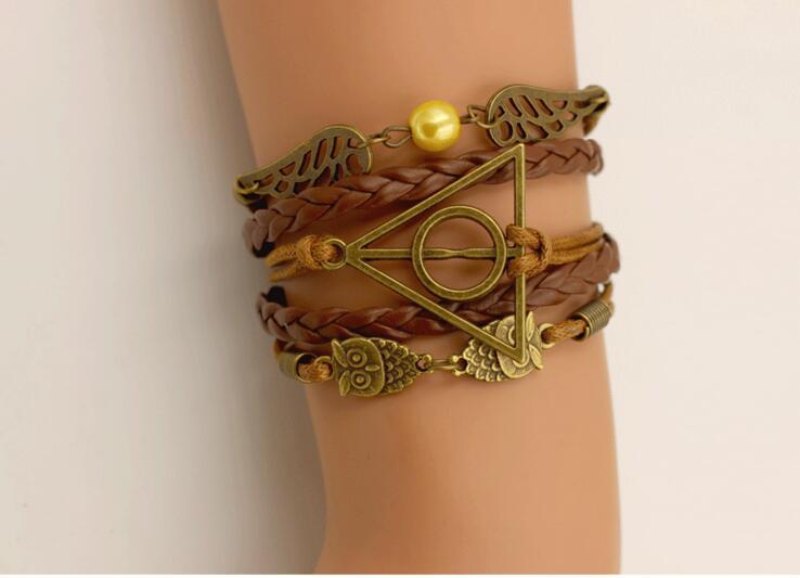 Harry Potter Death Hallows Bracelet. - Adilsons