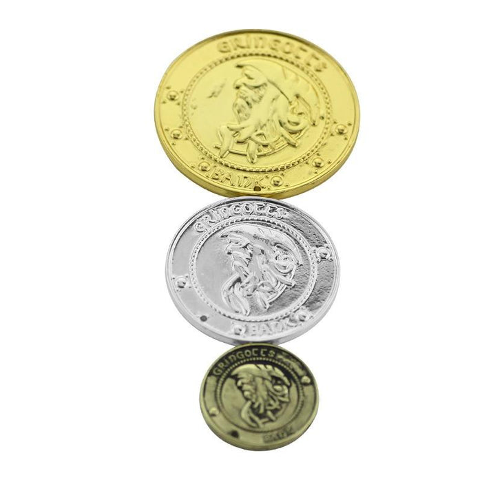 Harry Potter Gringotts Bank Coins 3pcs/set. - Adilsons