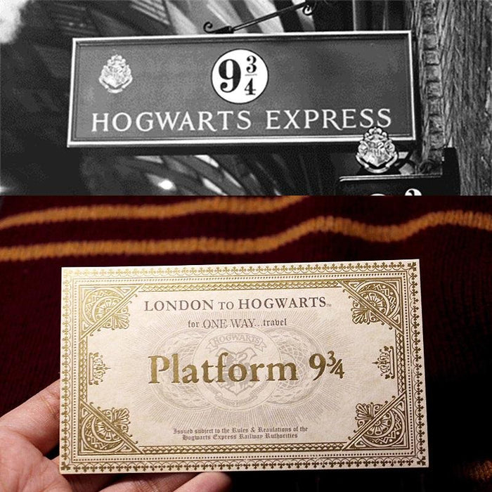 Harry Potter Hogwarts Train Ticket. - Adilsons