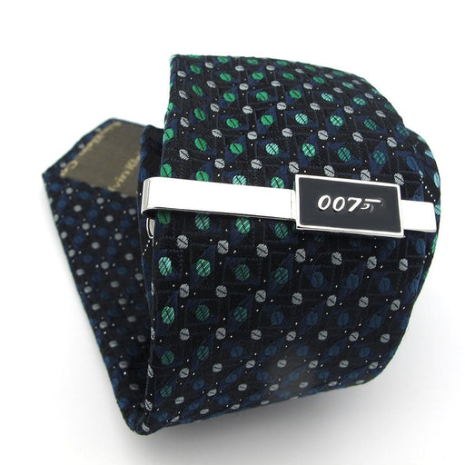 James Bond black tie clips 007. - Adilsons