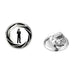James Bond classic 007 logo brooches. - Adilsons