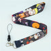 Japanese anime-neck strap with a colorful logo. - Adilsons