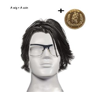 John Wick gold coin and wig cosplay. - Adilsons