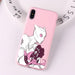 Jojo Adventure pink white Phone case for iPhone. - Adilsons