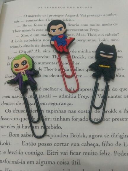 Joker bookmark for books paper clips 8pcs. - Adilsons