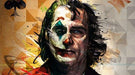 Joker wall decoration watercolor painting. - Adilsons