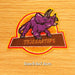 Jurassic Park clothes sticker badge. - Adilsons