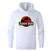 Jurassic Park fleece unisex hoodies. - Adilsons