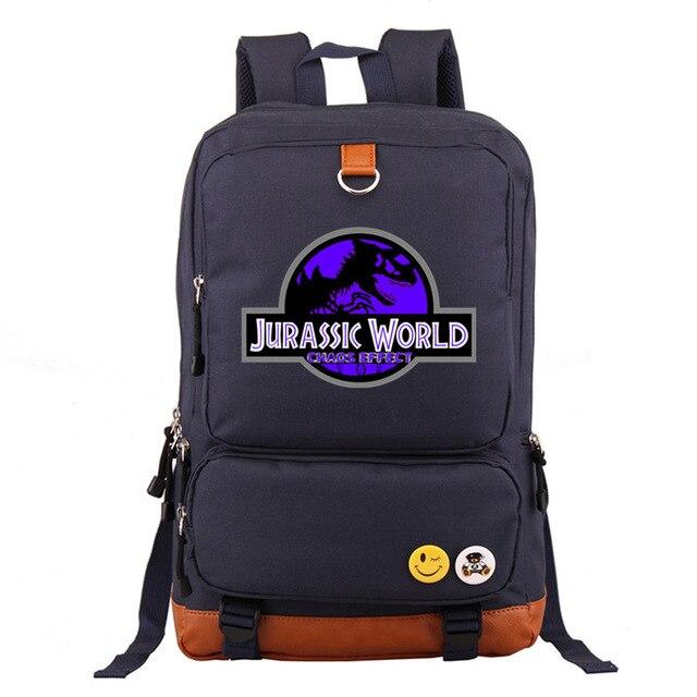 Jurassic Park teenagers backpacks. - Adilsons