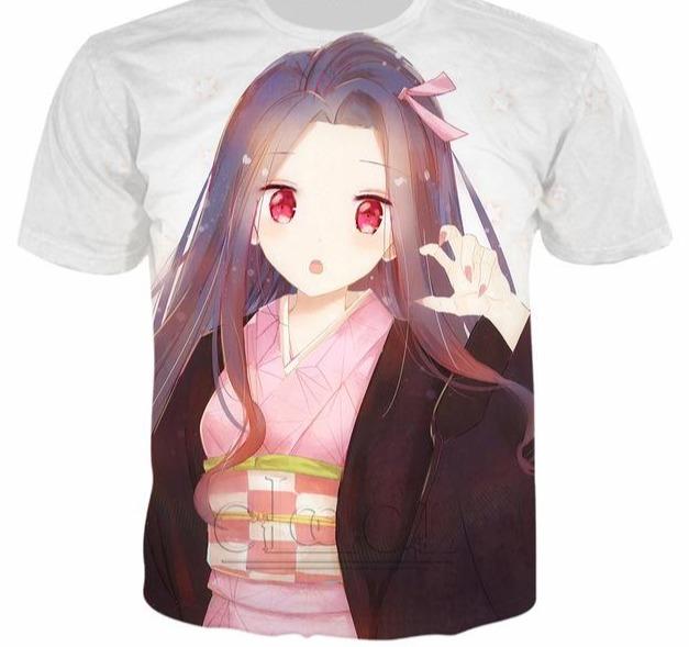 Kimetsu No Yaiba fashion T-Shirt. - Adilsons