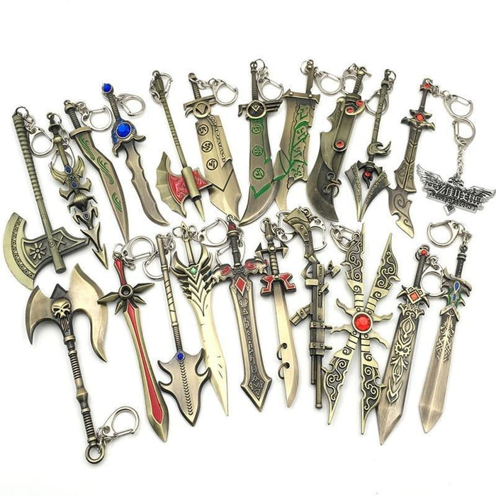 League Of Legend weapon keychain 12 cm. - Adilsons