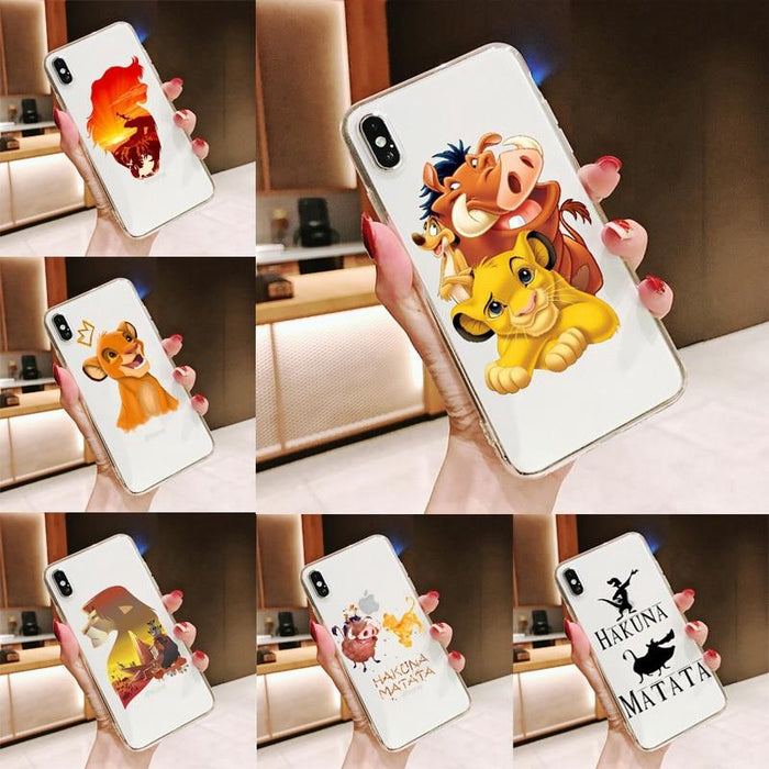 Lion King amazing silicone phone case for iPhone. - Adilsons
