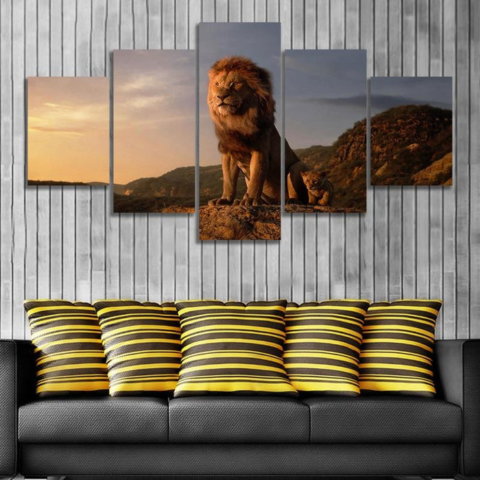 Lion King modern posters 5 set. - Adilsons