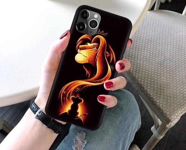 Lion King soft TPU phone case for iPhone. - Adilsons