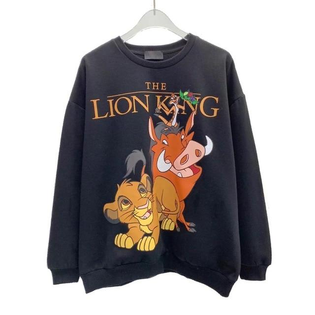Lion King streetwear long sleeve hoodies. - Adilsons