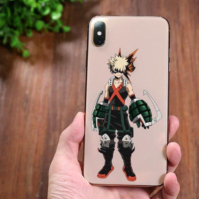 My Hero Academia bright silicone phone case for iPhone. - Adilsons