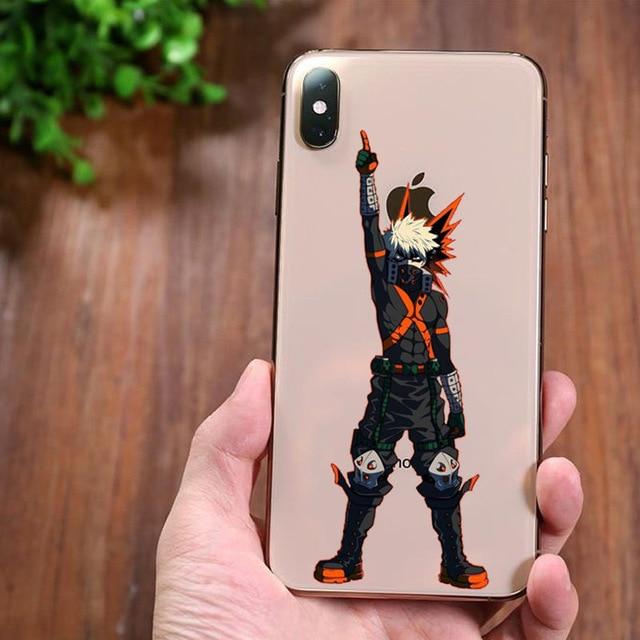 My Hero Academia bright silicone phone case for iPhone. - Adilsons