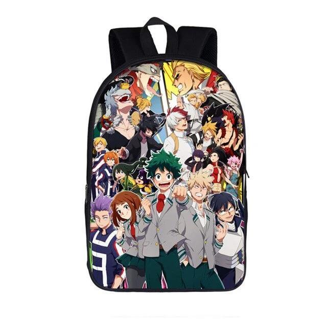 My Hero Academia quality backpack. - Adilsons