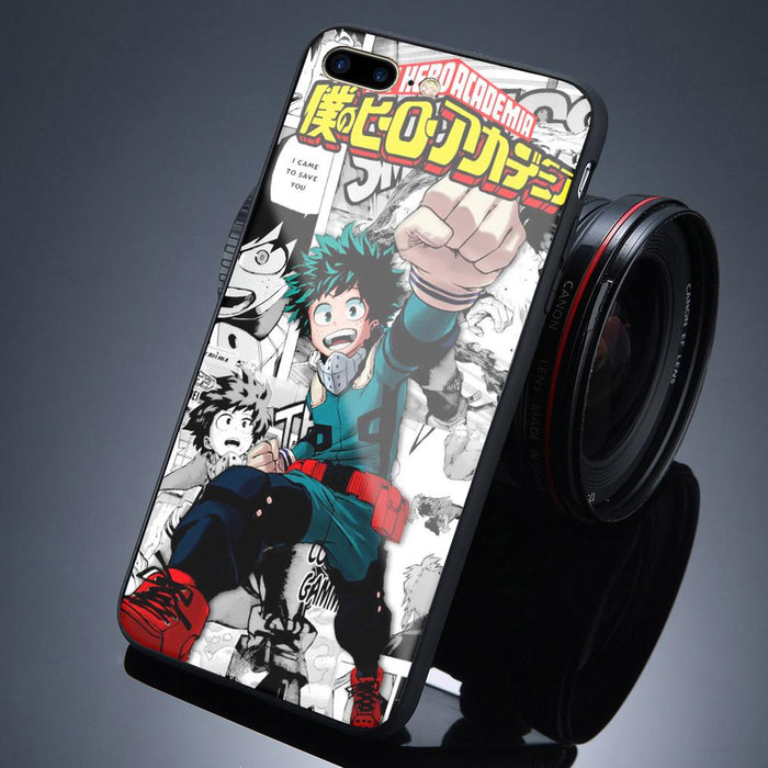 My Hero Academia silicone phone case for iPhone. - Adilsons