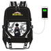 My Hero Academia with USB port backpack. - Adilsons