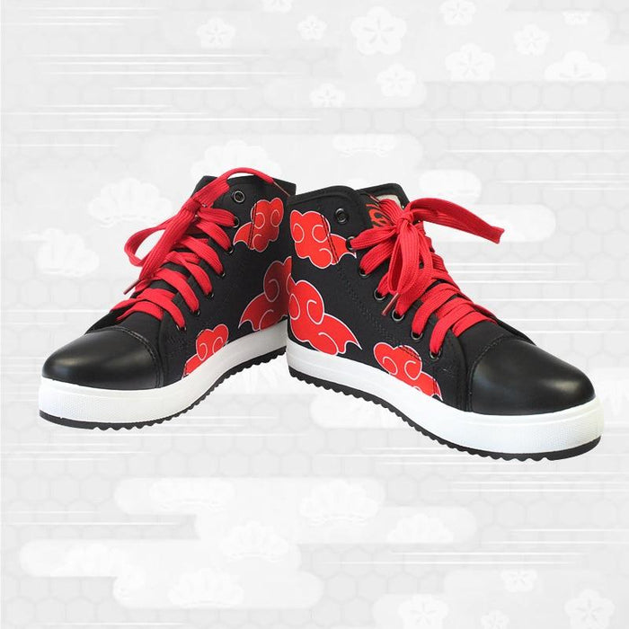 Naruto Akatsuki Cloud design sneakers - Adilsons
