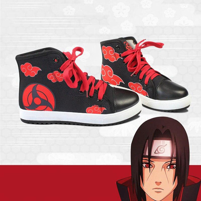 Naruto Akatsuki Cloud design sneakers - Adilsons