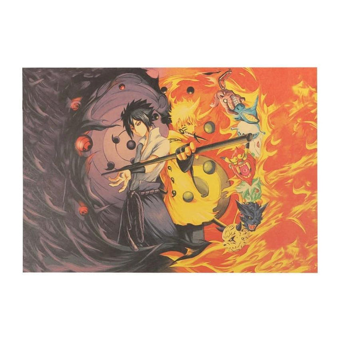 Naruto and Sasuke Poster 2 - Adilsons