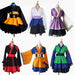 Naruto: Bright, beautiful dress for women and children. - Adilsons