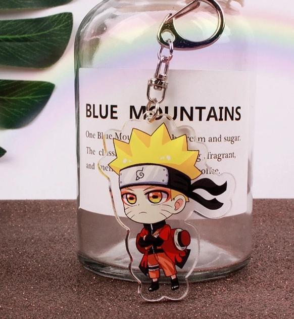 Naruto: Characters Acrylic keychain - Adilsons