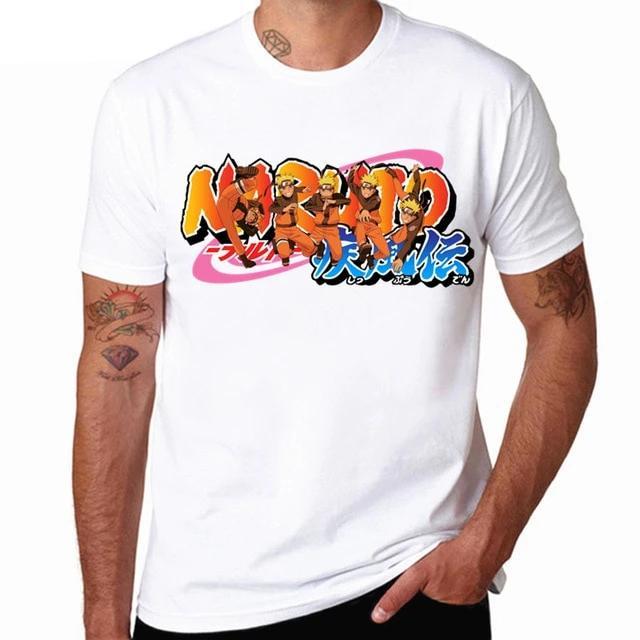 Naruto t-shirts for men with an o-neck. - Adilsons