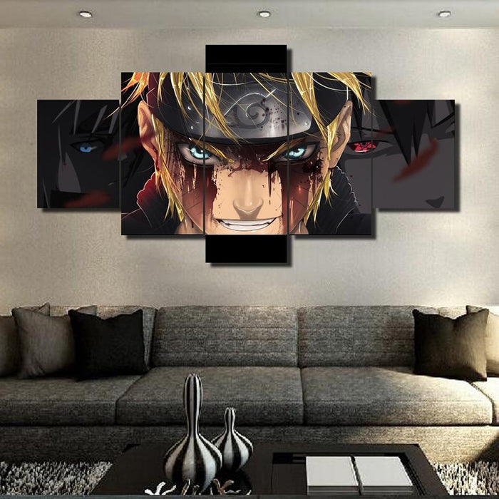 Naruto Wall Art canvas 5pcs - Adilsons