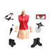 Naruto women's costume cool bright color. - Adilsons