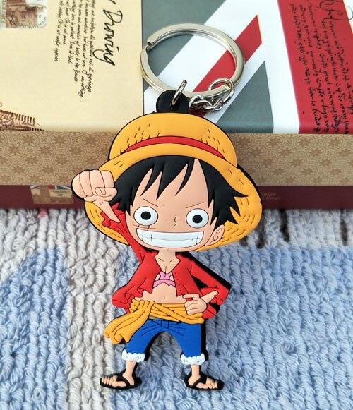 One Piece anime unisex keychain. - Adilsons